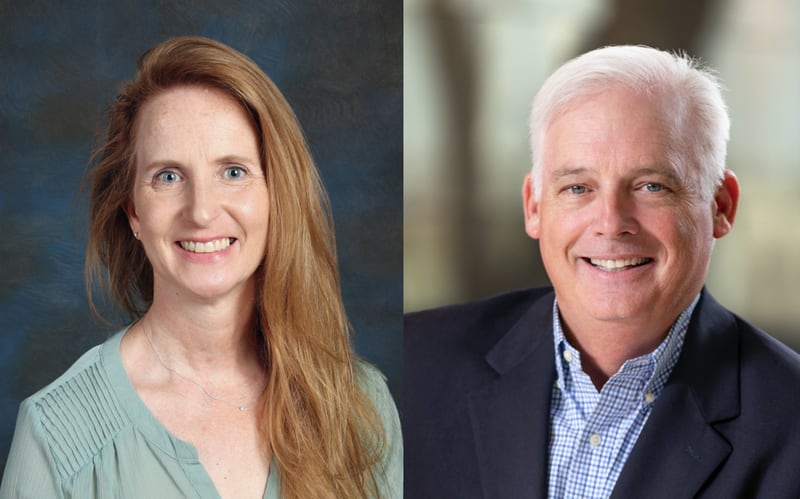 The candidates in the 52nd House District include incumbent Republican state Rep. Martin McLaughlin and Democratic challenger Mary Morgan.