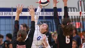 Photos: Hinckley-Big Rock volleyball hosts Indian Creek