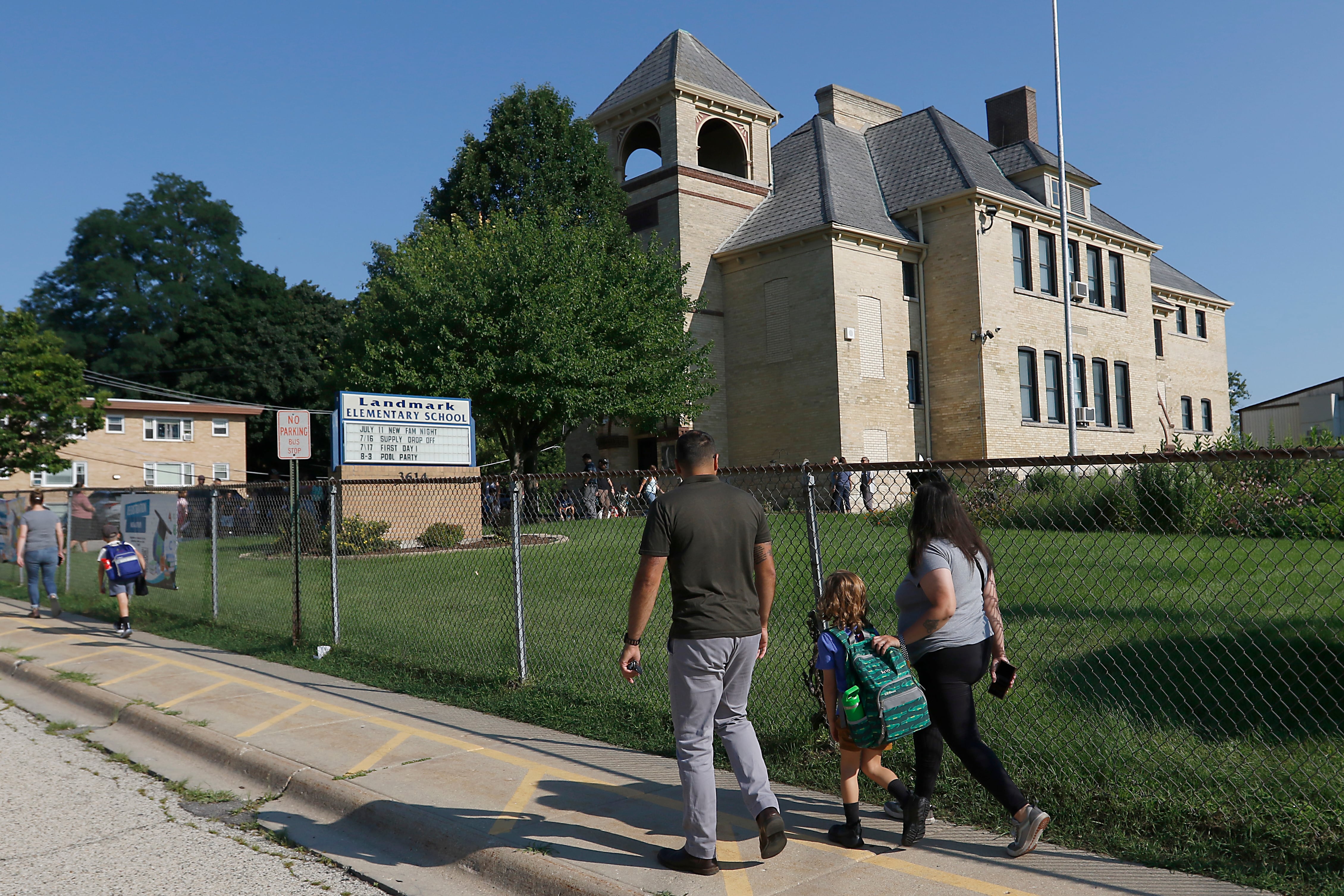 1st day at McHenry’s Landmark School could be its last, with future of year-round program still uncertain
