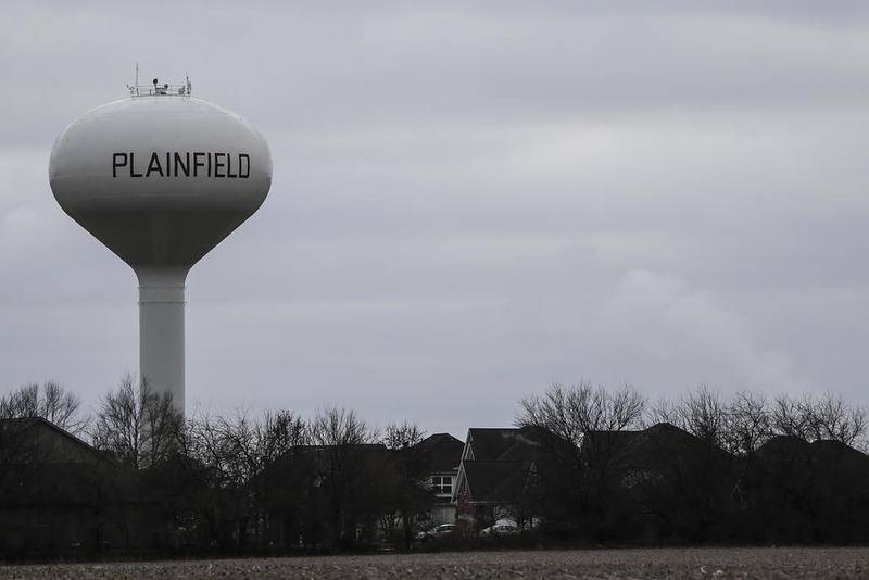 Plainfield water tower