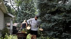 Photos: Sugar Grove residents clean up following July 15 storm