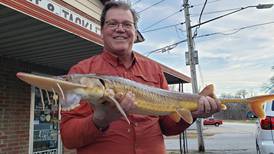 Prophetstown man may hold state record for largest shovelnose; fish caught in the Rock