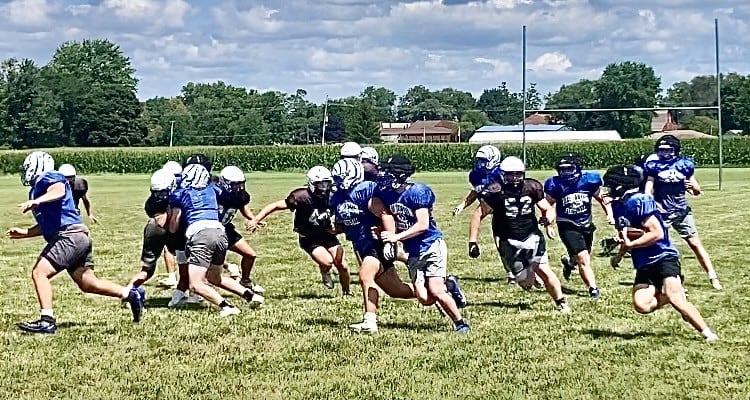 Photos: Washington at Princeton scrimmage