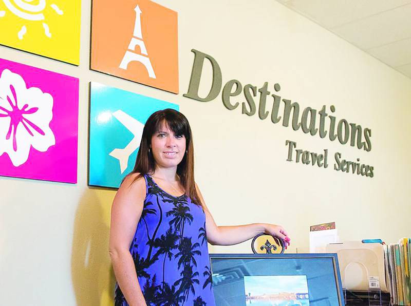 Avril Winkle is the owner of Destinations Travel Services in Sterling.