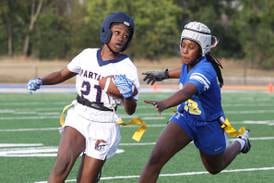 Flag football: Romeoville moves above .500 with 29-0 shutout of Joliet Central