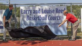 Photos: Basketball courts dedicated in Dixon's Vaile Park