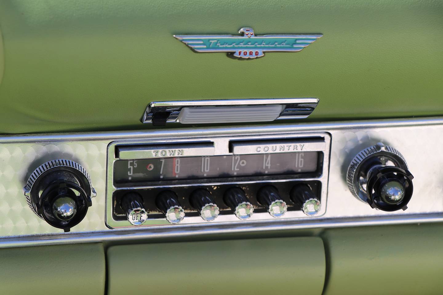 Photos by Rudy Host, Jr. - 1956 Ford Thunderbird Radio