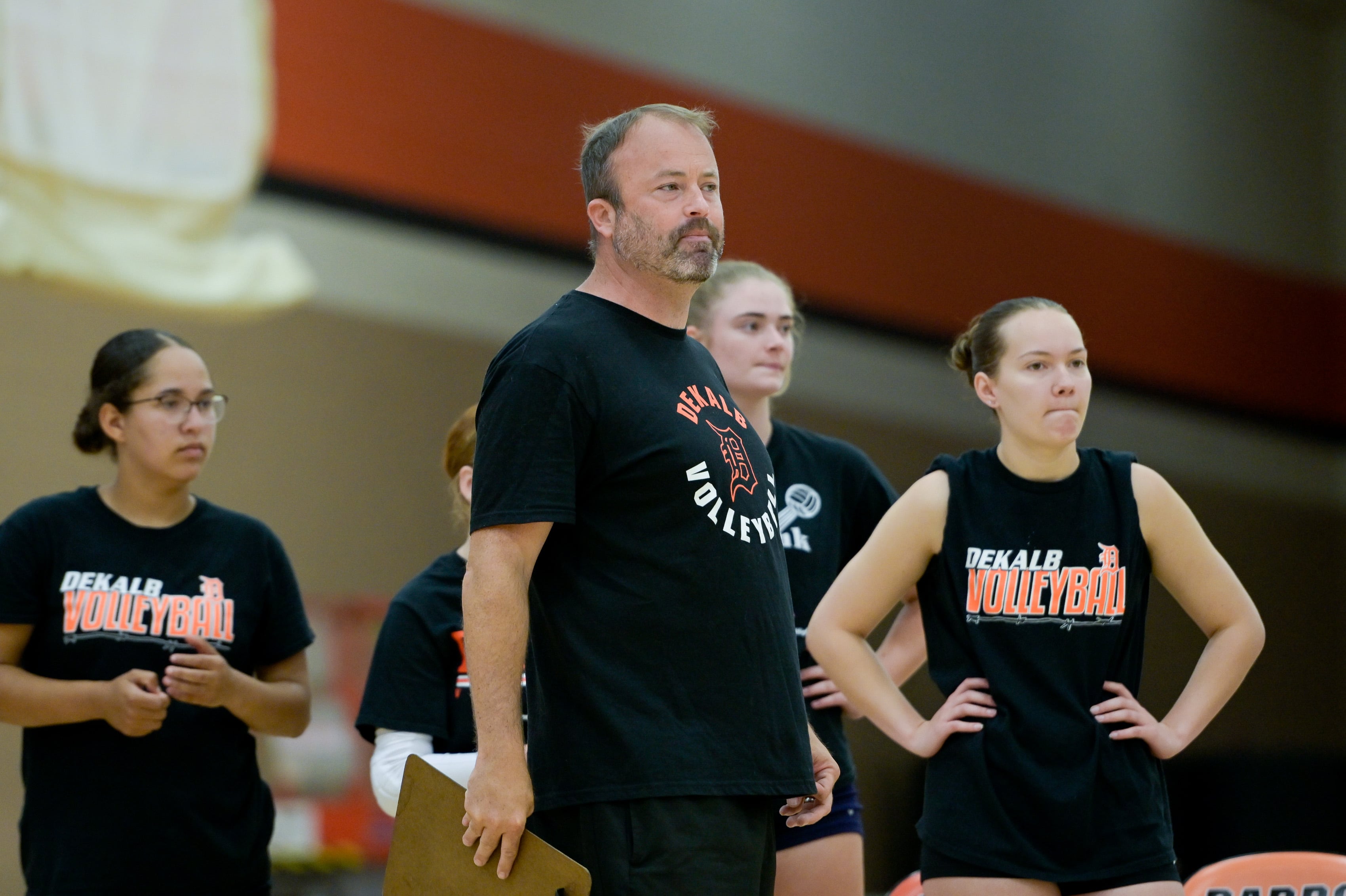 Girls volleyball: ‘Underdog’ DeKalb wrapping up productive summer under new coach Keith Foster