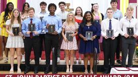 Montini recognizes 2024 St. John the Baptist De La Salle award recipients