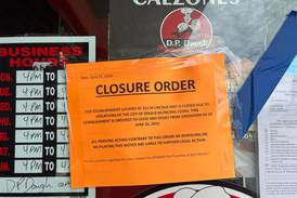 City orders D.P. Dough closed over failure to pay local taxes