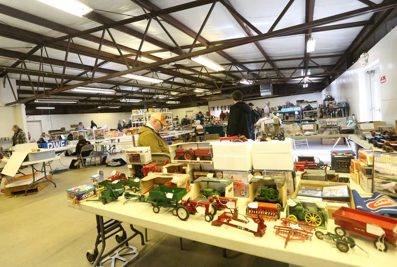 Thousands of toys, trains and other collectables were for sale or on display during the Model Train Fair and Farm Toy Show on Saturday, Feb. 17, 2024 at the Bureau County Fairgrounds in Princeton.