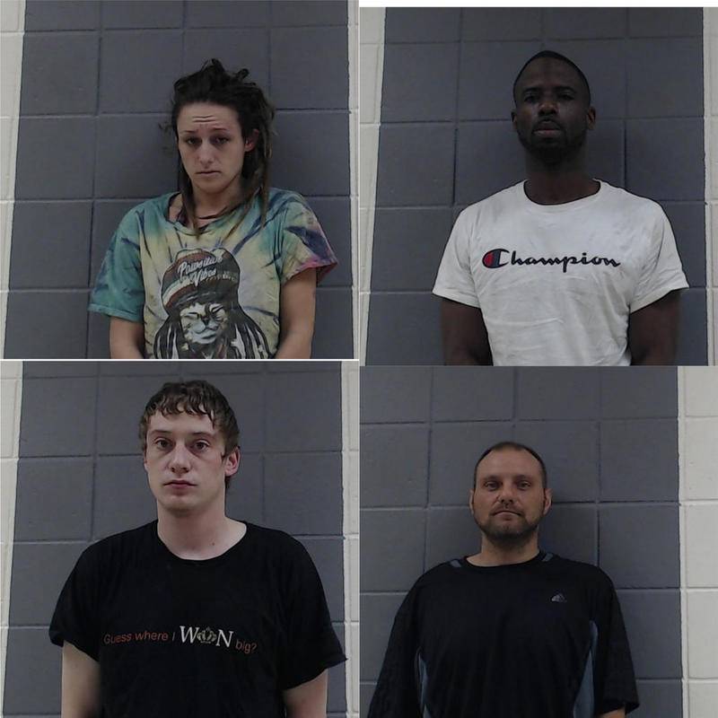 Clockwise from top left: Andrea R. Nielsen, 30, of Algonquin; William M. Culley, 39, of Elgin; Benjamin M. Holden, 23, of Elgin; and Cody A. Shambo, 32, of Sandwich.