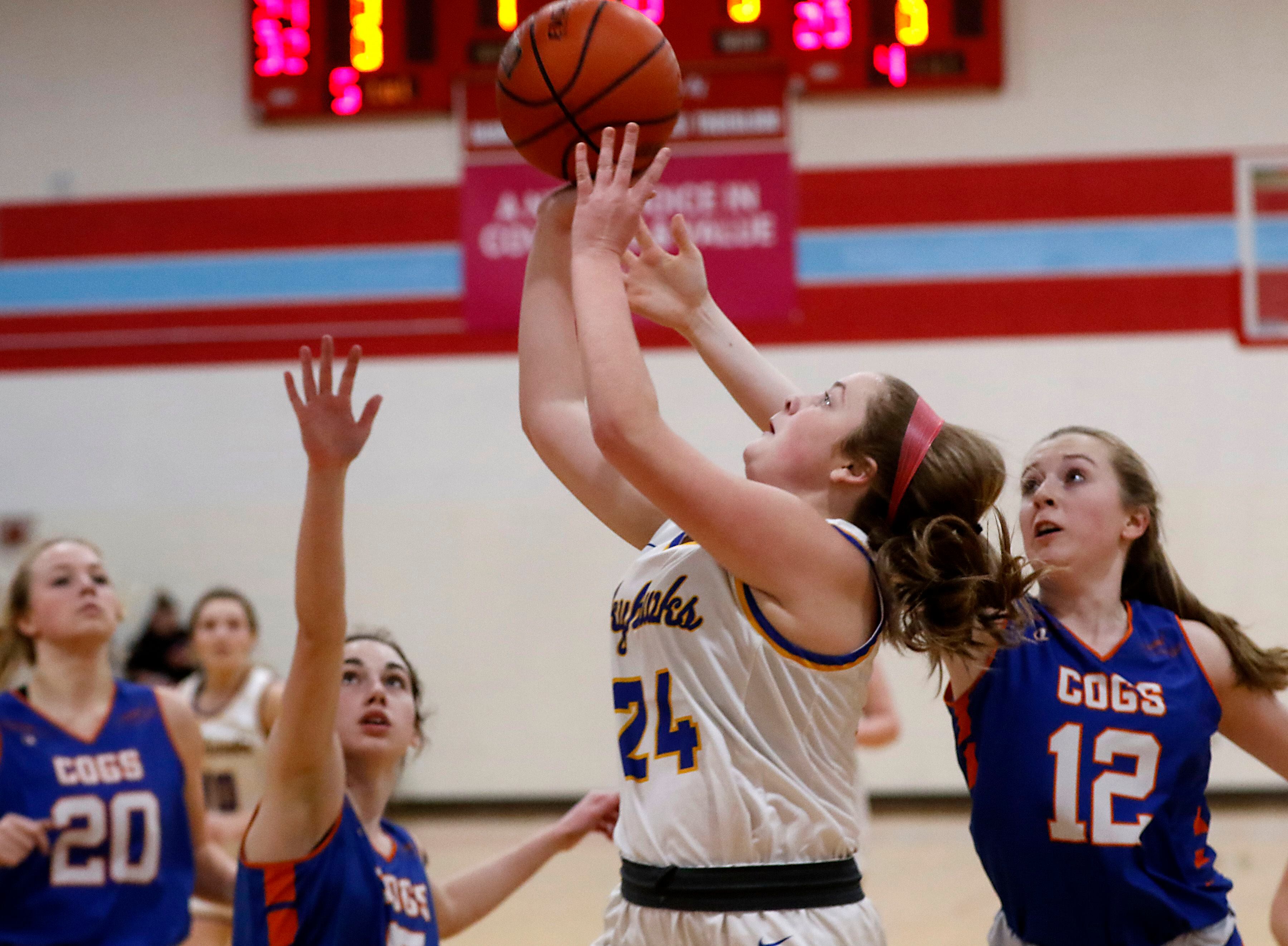 Girls basketball: Johnsburg tops Genoa-Kingston, Rosary beats