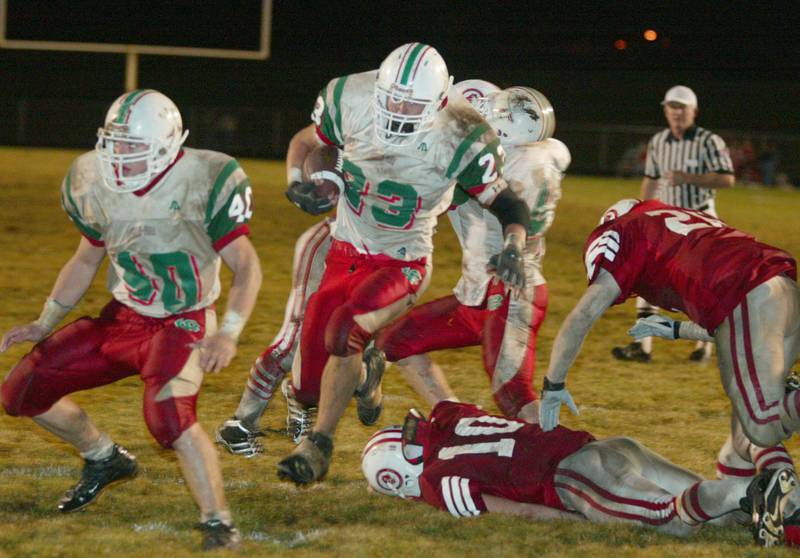 L-P and Ottawa play football in 2004.