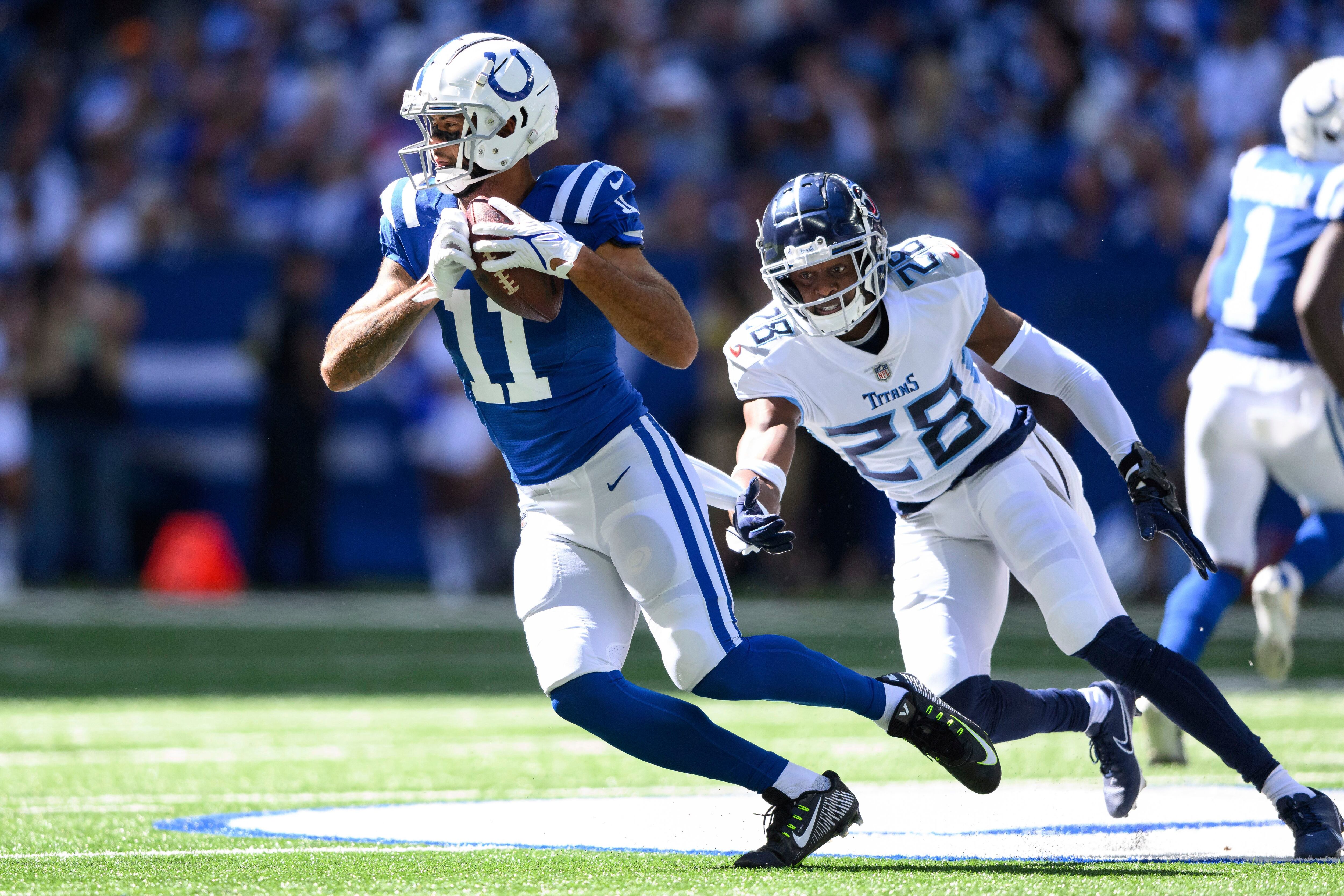 Receiving Player Props for Indianapolis Colts vs. Tennessee Titans