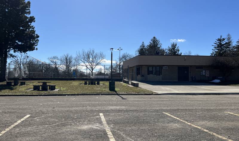 Sycamore community pool sits unused on Feb. 15, 2024, as it has since Sycamore Park District officials decided to pull the plug on the 40-year-old facility in August 2022, after a decade of operating at a loss.