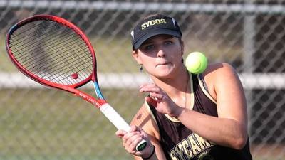 Photos: DeKalb girls tennis goes on road to take on Sycamore 