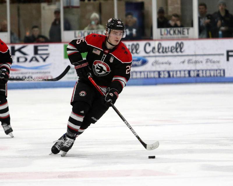 Waterloo Black Hawks center Wyatt Schingoethe, who grew up in Algonquin, was taken last week in the seventh round of the NHL Draft by the Toronto Maple Leafs. Schingoethe, 18, will play this season in Waterloo in the USHL, then play at the University of Denver while the Maple Leafs monitor his progress.