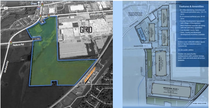 The Oswego SD308 School District is expected to see a substantial increase in tax revenues from the proposed development of approximately 200 acres near Orchard Road and Route 30 in Montgomery.