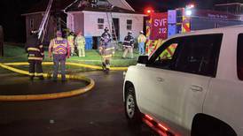 DePue house fire thought to be caused by lightning strike