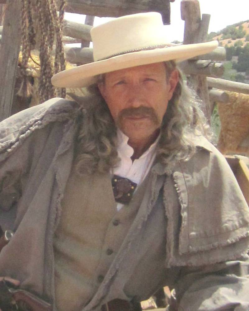 Actor and Ottawa native Walt Willey in costume as Wild Bill Hickok, the Old West legend who was born and raised in Troy Grove. Willey's one-man show "Wild Bill! An Evening with James Butler Hickok," will be staged 7:30 p.m. Saturday, May 26, at Mendota High School.