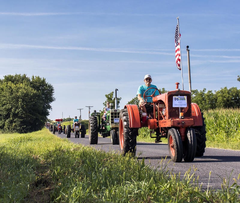 Tractor drive is Saturday from Franklin Grove to Oregon