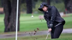 Photos: Sycamore DeKalb co-op, Kaneland, LaSalle-Peru, Ottawa play through rain in I-8 girls golf tournament