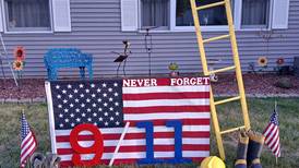 Marengo man takes 9/11 personally, with his own remembrance display in his yard