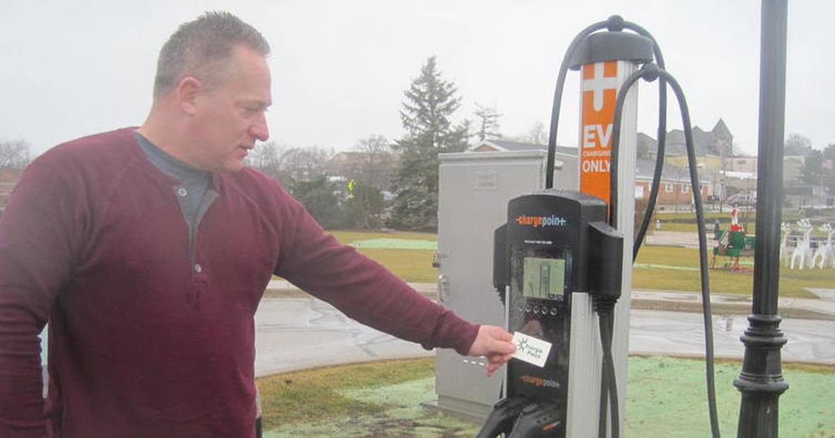 Batavia opens electric carcharging station Shaw Local