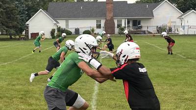 ‘Pretty relaxed’: Dwight hosts Streator for informal, rain-soaked 7-on-7