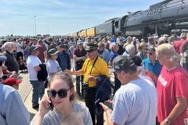 Photos: Big Boy steam engine a big hit in Rochelle