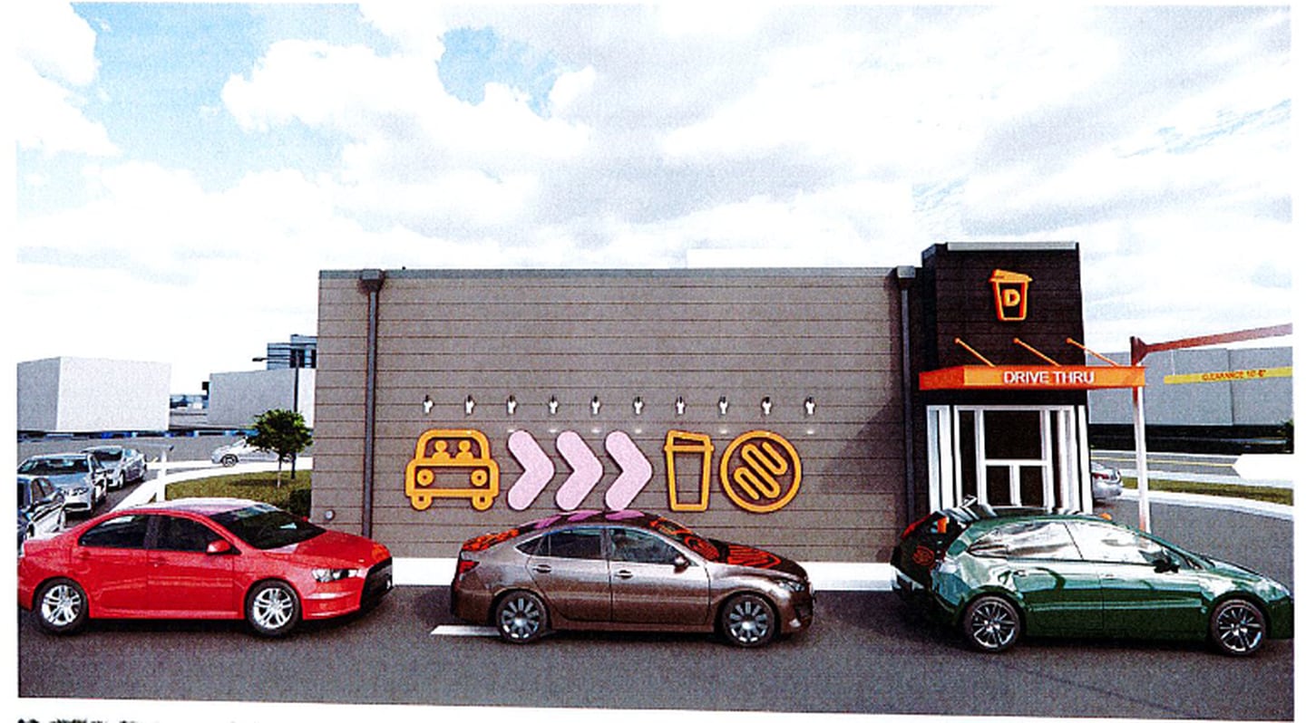 Dunkin’ plans to build a drive-thru kiosk at the intersection of Route 71 and Washington Street in Oswego after Scooter’s Coffee dropped its plans for the property.