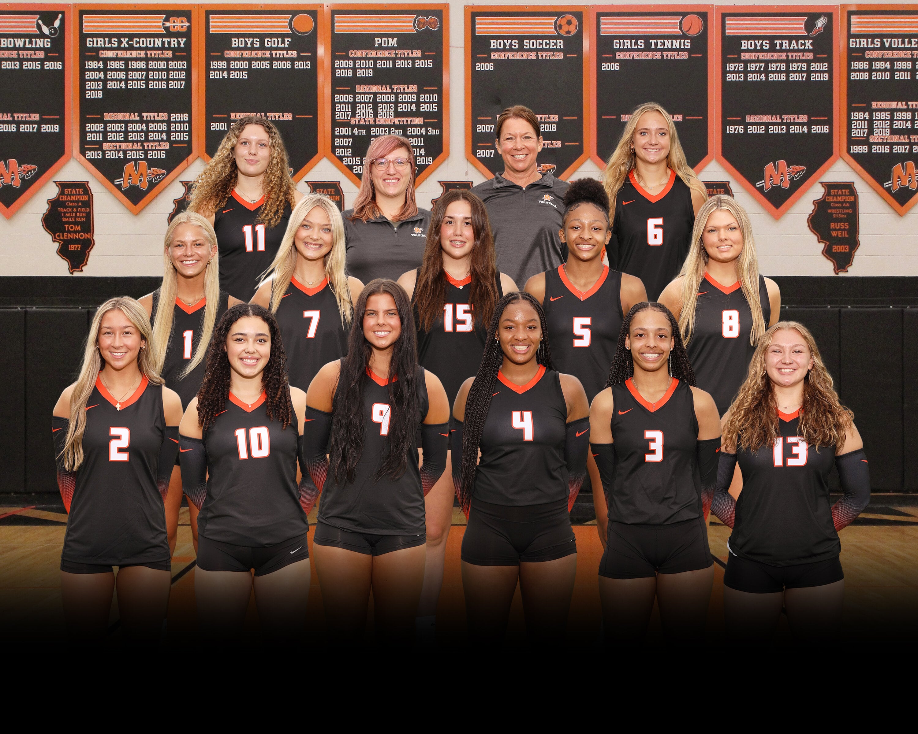 Minooka High Schoool's volleyball team earns USMC/AVCA award