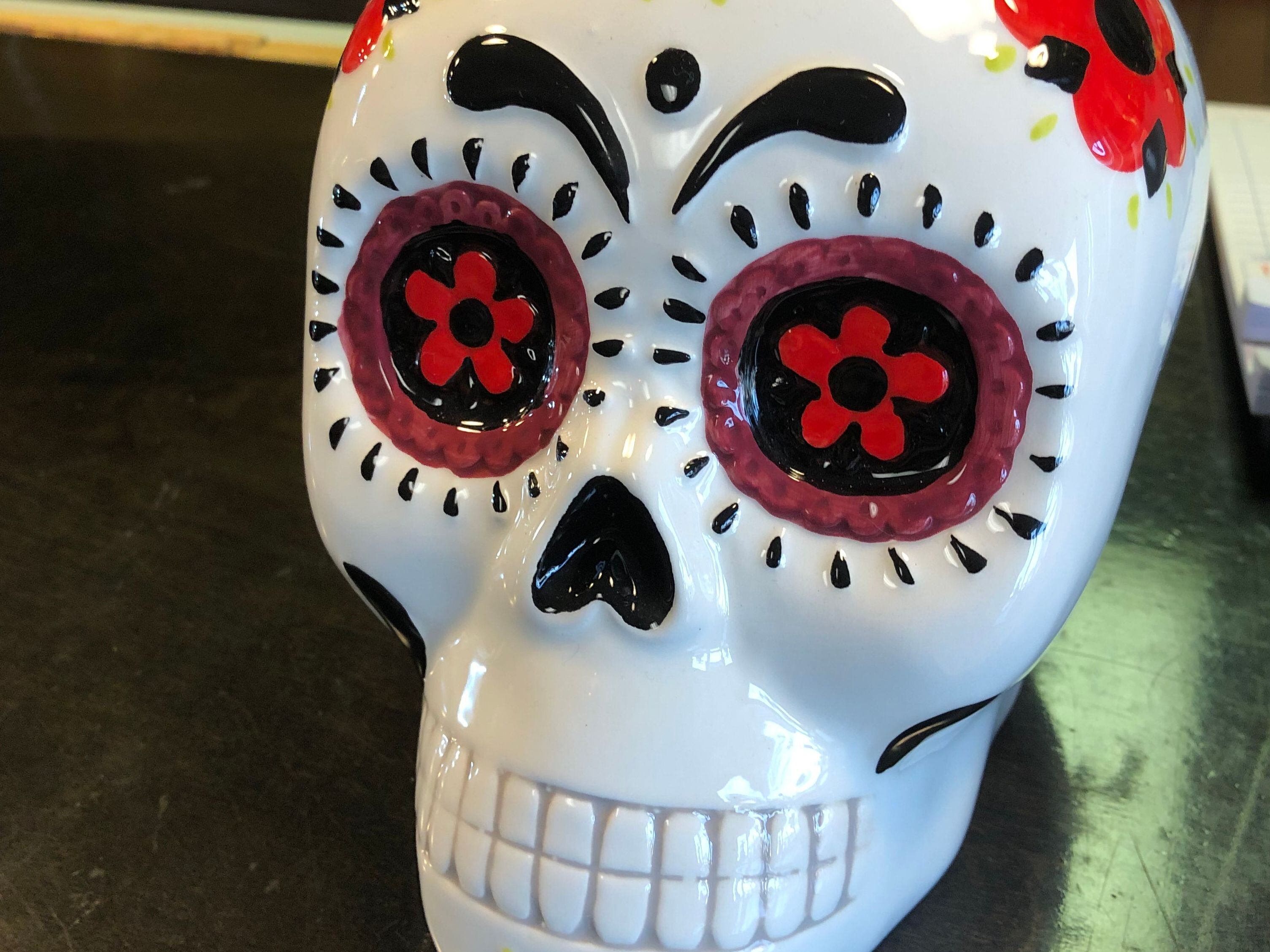 BOSTON RED SOX SUGAR SKULL HEAD