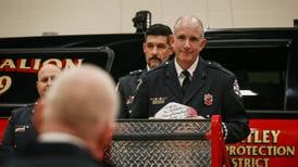 Huntley fire district mourns one of its own; Lt. Ken Larsen also spent years with Woodstock Fire/Rescue