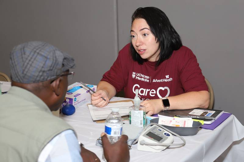 UChicago Medicine AdventHealth will hold a free medical clinic from 9 a.m. to 1 p.m. Saturday, Sept. 14, 2024, in the gymnasium at Lyons Township High School South Campus, 4900 S. Will Springs Road for those who cannot afford healthcare.