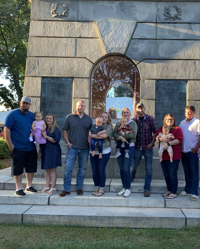 The 2024 Princeton Junior Women's Club Homestead Baby Contest winners posed for a photo. They are (from left) Baby Girl Winner Hadley Mecum, daughter of Shane Mecum and Chelsea Mecum of Princeton; Baby Boy Runner Up Austin McComber, son of Joel and Holli McComber of TIskilwa; Baby Boy Winner Everett Eckberg, son of Derrick and Kaelynn Eckberg of Princeton; and Baby Girl Runner Up Everly Hassler, daughter of Cody Hassler and Tara Favia of Princeton.