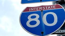 Eastbound I-80 lane in Joliet closed through weekend