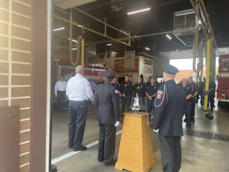 Dozens attended the Patriot Day Ceremony Sept. 11, 2024, held at the DeKalb Fire Department's station No. 1 to remember the lives lost in the tragedy that shook this nation 23 years ago on this day in history.