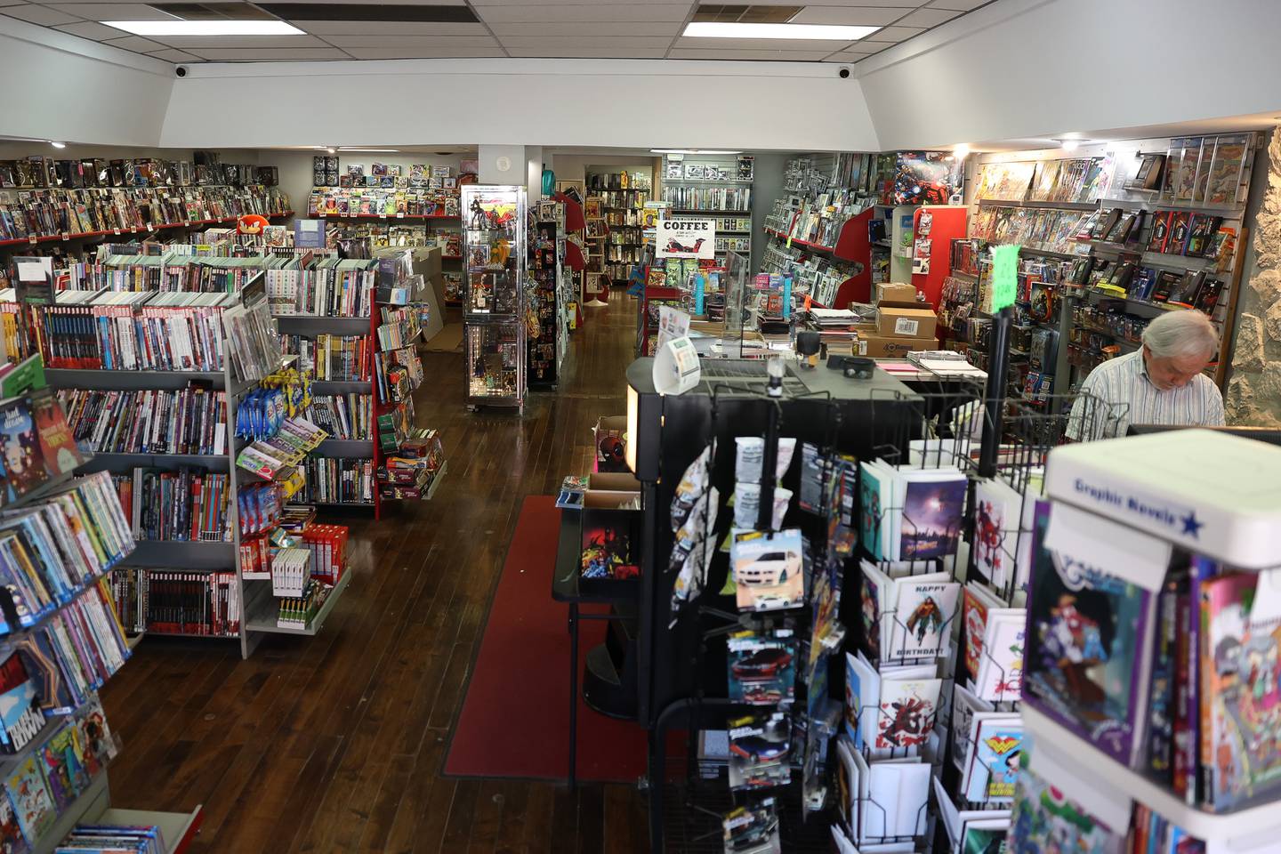 Amazing Fantasy Comics is a staple store along East 9th Street in downtown Lockport.