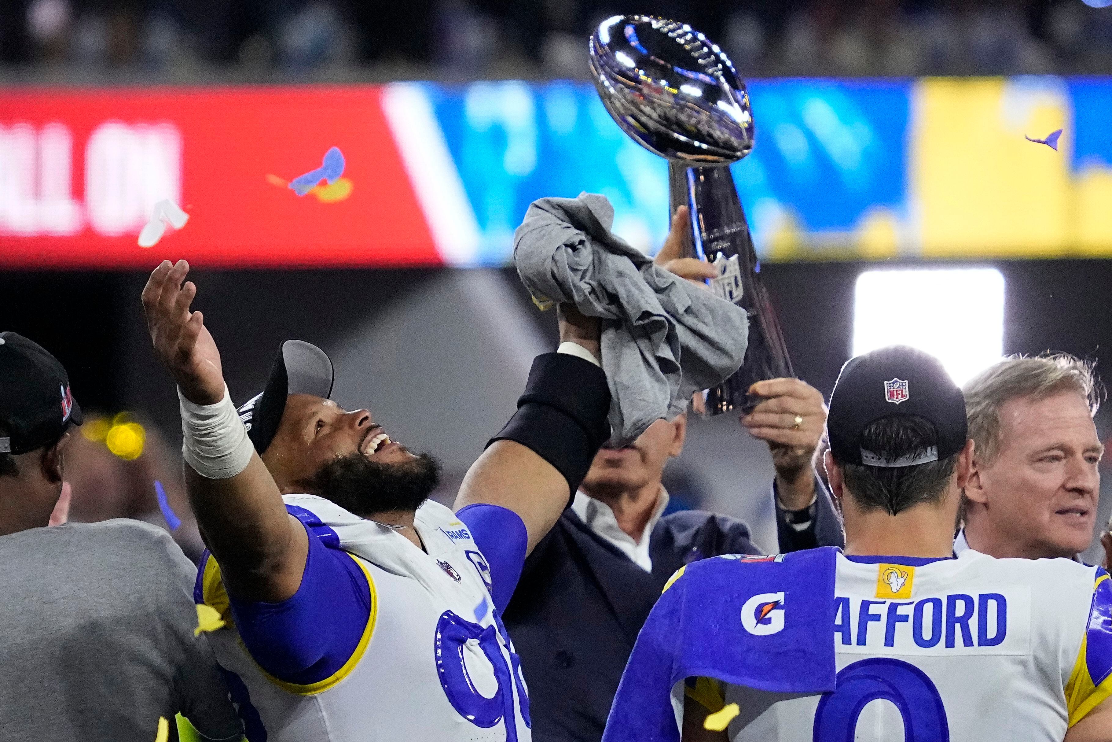 Rams' gambles pay off with the ultimate prize: The Super Bowl LVI title