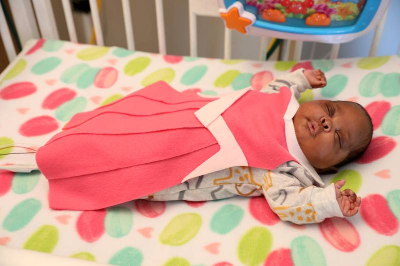 JoAnn Gorsline, a Neonatal Intensive Care Unit nurse at Mercyhealth’s Javon Bea Hospital–Riverside in Rockford, made more than 50 costumes for babies who stay in the NICU at Mercyhealth in the month of October.