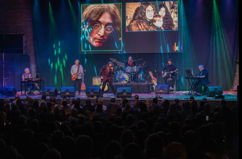 SoundTracks of a Generation presents “The Lennon Project,” a 100-minute retrospective of the songs and life of John Lennon, at 7 p.m. Saturday, June 15 at Raue Center for the Arts.