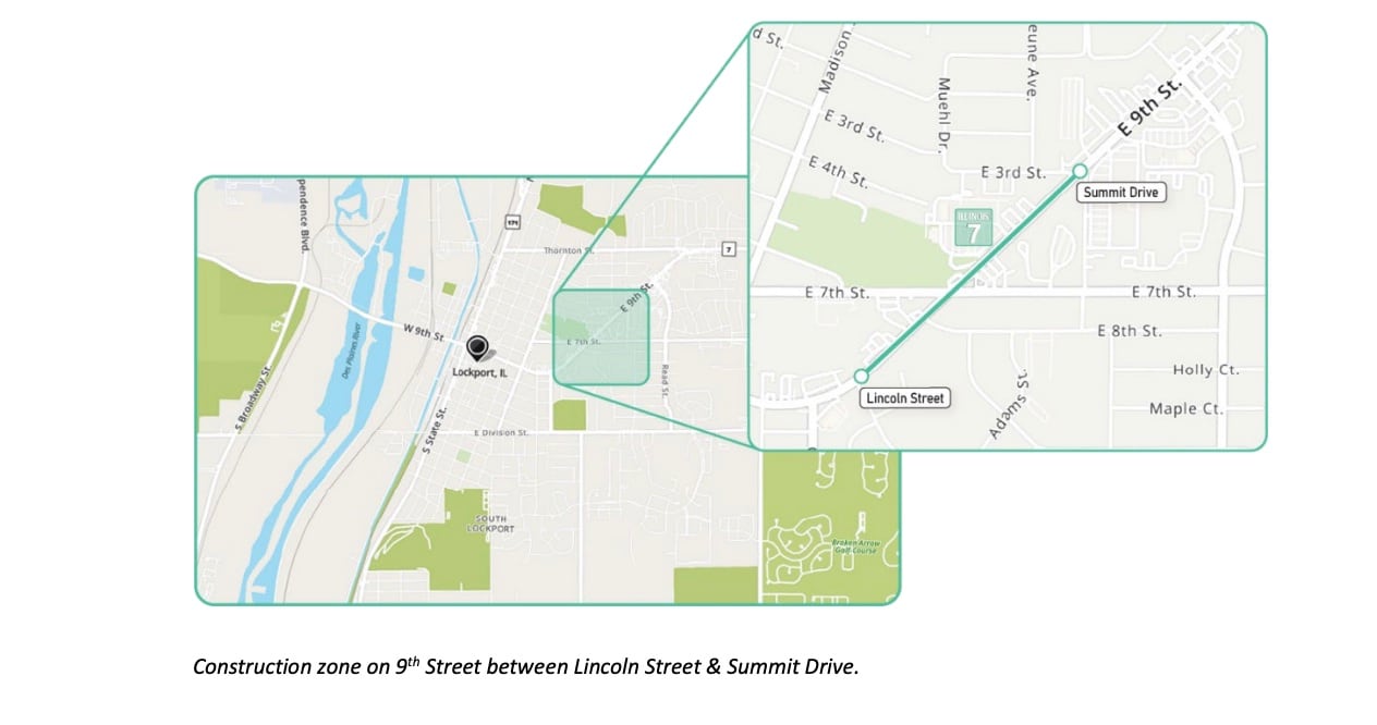 Drivers in Lockport should expect  9th Street lane closures Friday