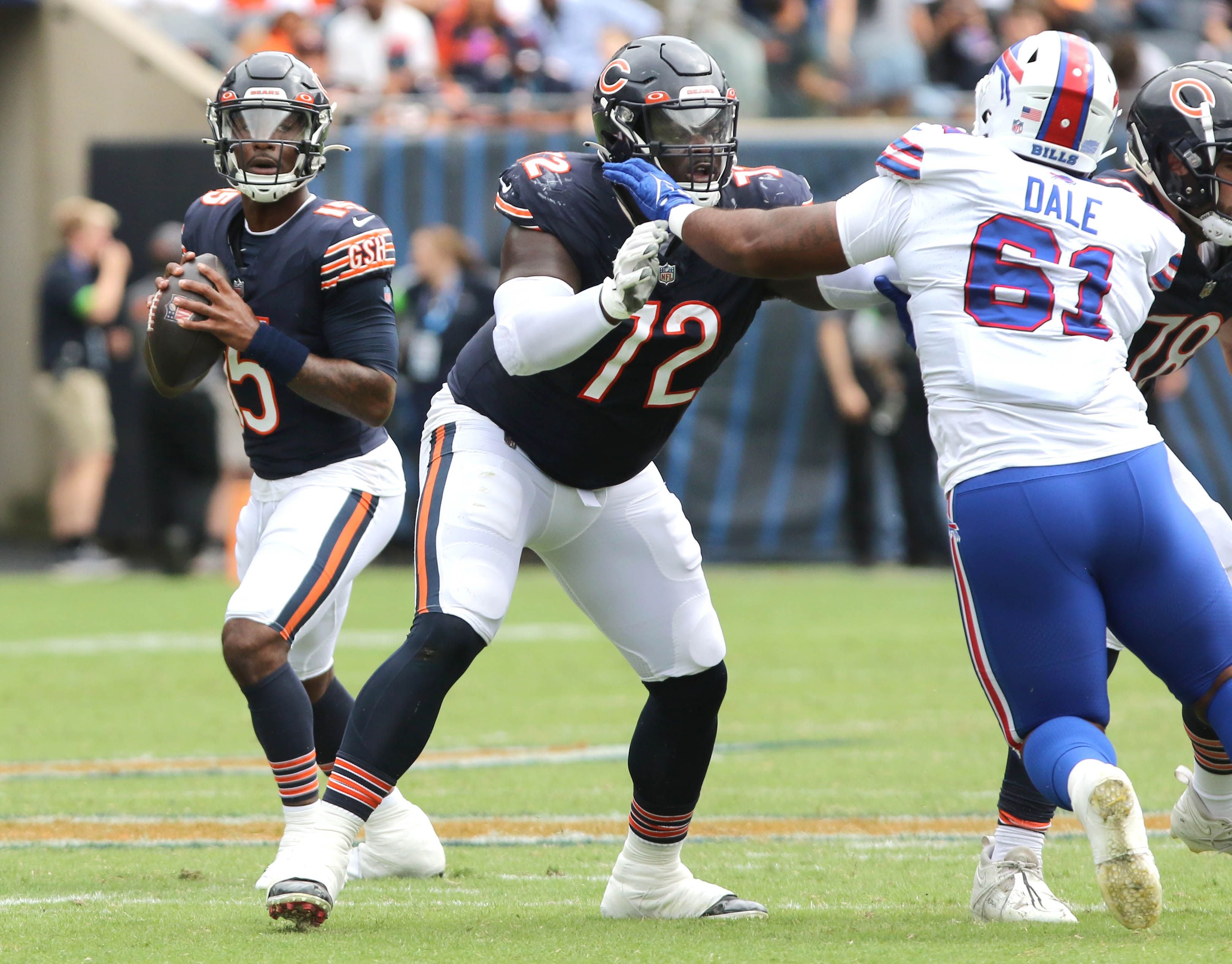 Bears cut veteran QB PJ Walker, lineman Alex Leatherwood