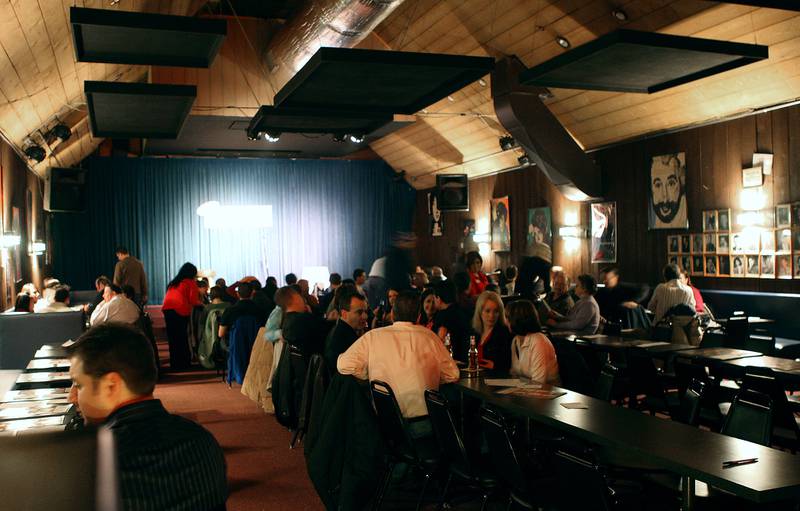 Guests to the Zanies in St. Charles are seated before the start of a show. Zanies at the Pheasant Run Resort in St. Charles will be celebrating their 20th anniversary on Friday March 20, 2009.