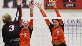 Girls volleyball: Lincoln-Way West beats Lincoln-Way Central in key district showdown