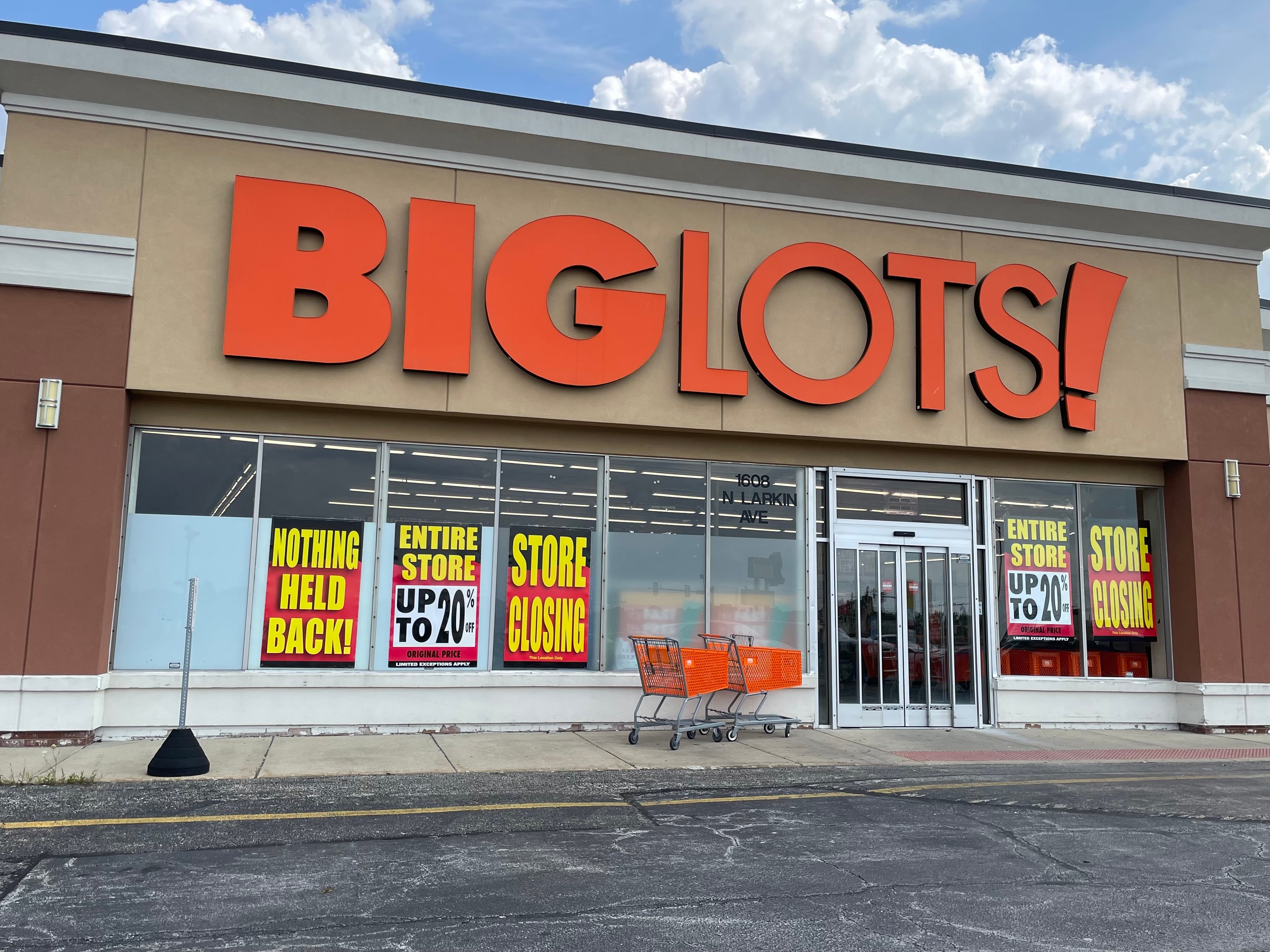 The Big Lots store,  1608 N. Larkin Ave., Crest Hill, is one of the locations the national retailer plans to close.