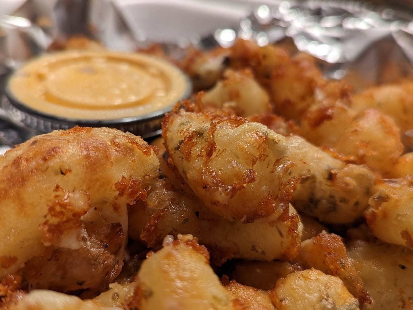 Pictured are cheese curds as served at Craft'd Plainfield.