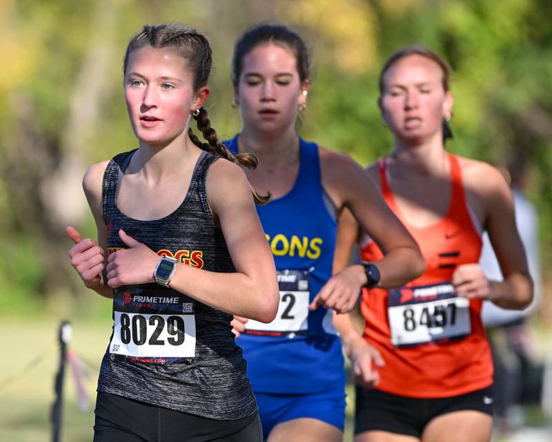 IHSA DuKane Conference Girls Cross Country Championship at Lake Park High School (East) in Roselle